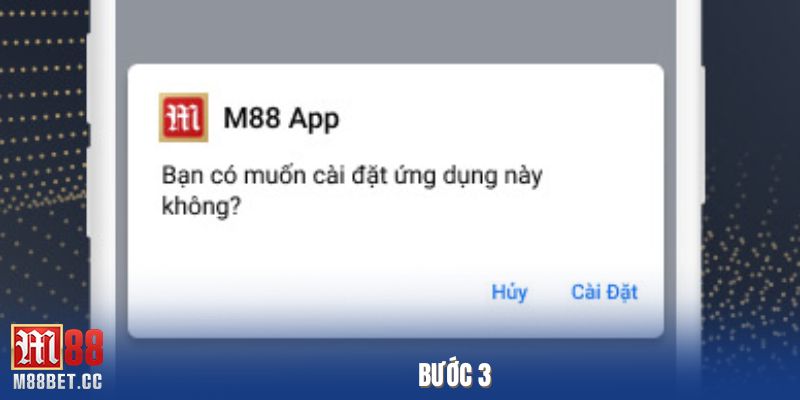 bước 3 tải app android