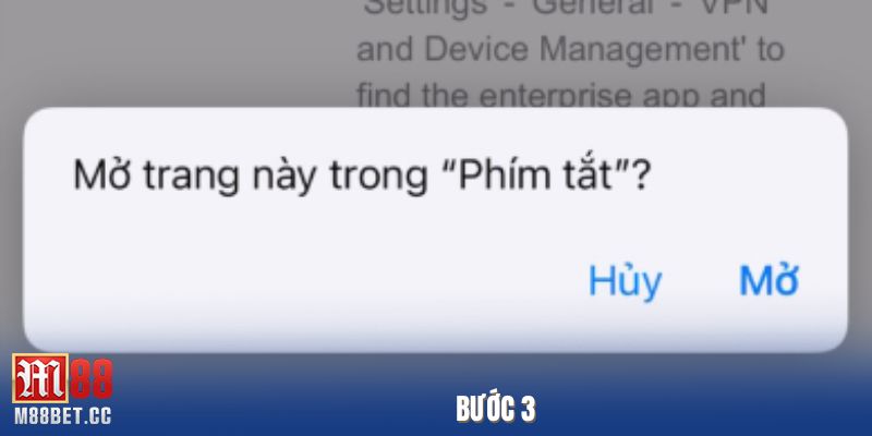 bước 1 tải app IOS