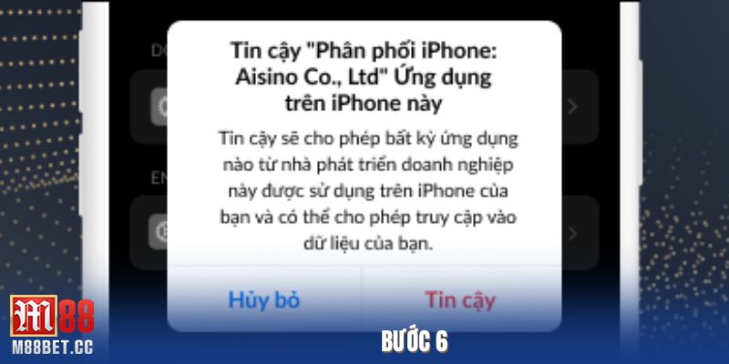 bước 6 tải app IOS