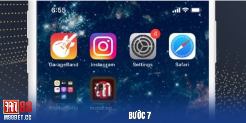 bước 7 tải app IOS