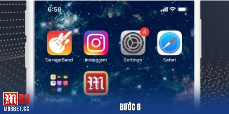 bước 8 tải app IOS