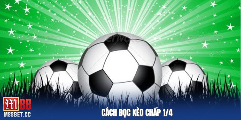Cách đọc kèo chấp 1/4