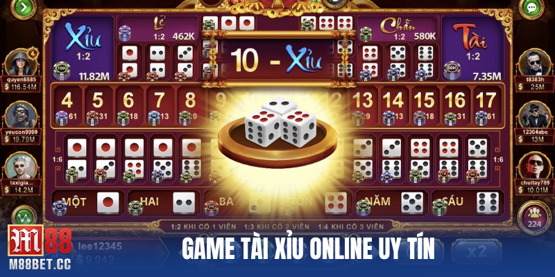 game tài xỉu online uy tín