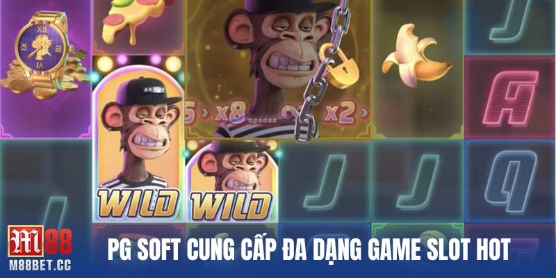 PG Soft cung cấp đa dạng game slot hot
